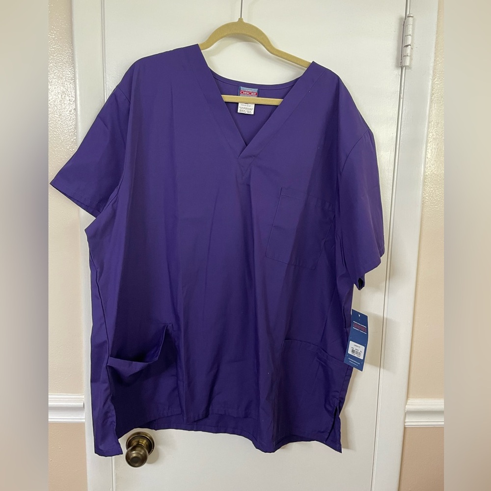 LOT of 3 Scrub SETS  PLUS 1 Scrub top all size 2 XL  unisex Dickies Cherokee NEW - Picture 12 of 16